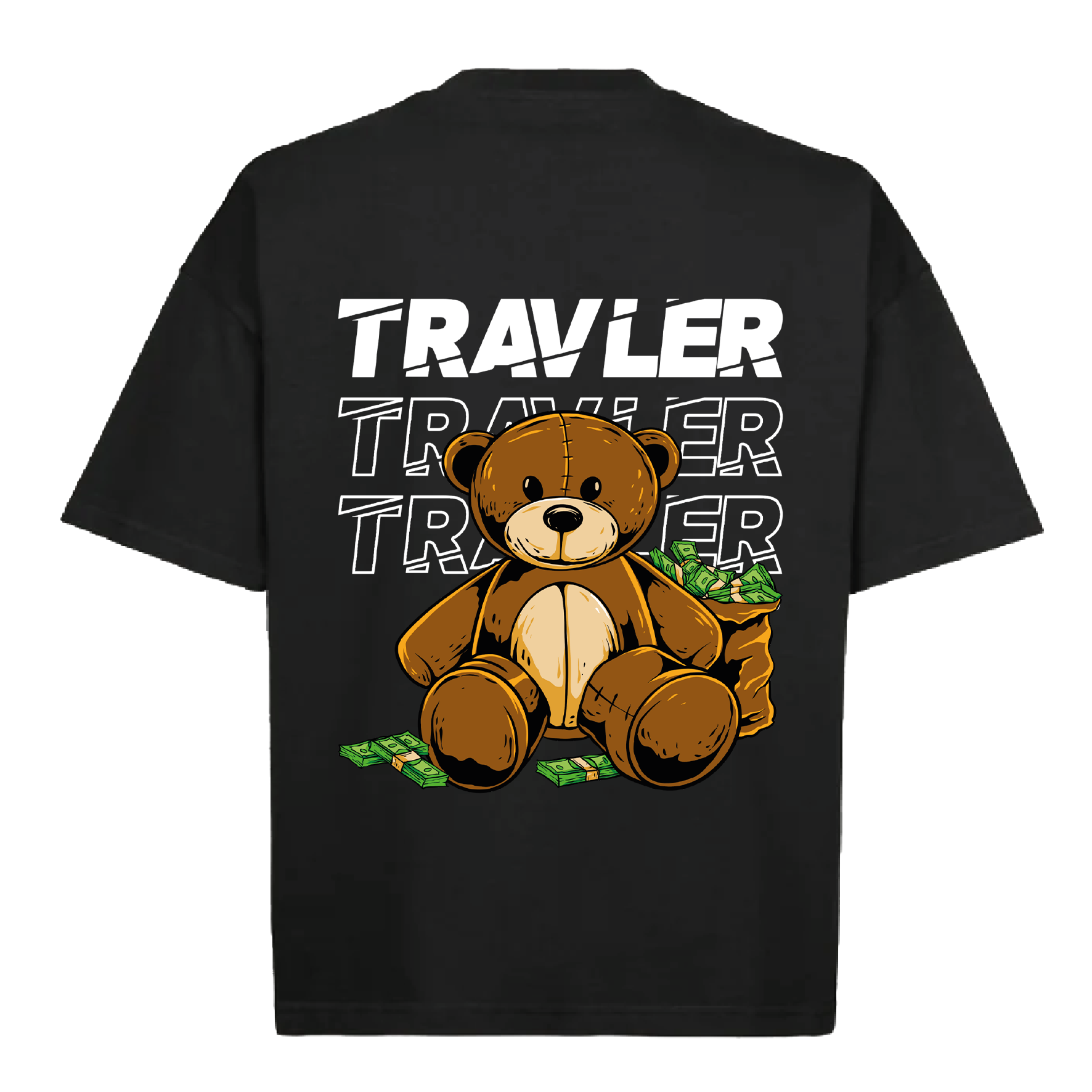 TEDDY T-SHIRT - BLACK