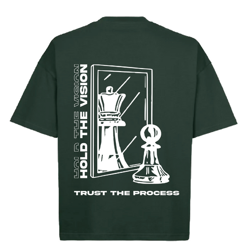 CHESS T-SHIRT  - WILD GREEN