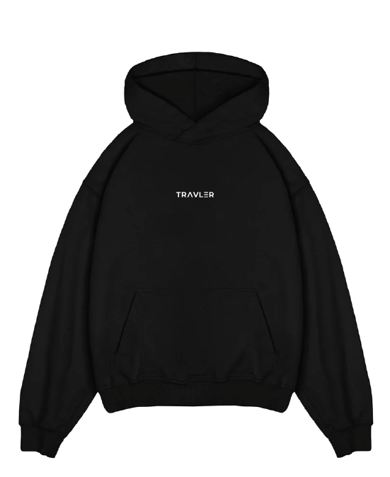 SELFMADE OVERSIZED HOODIE - BLACK