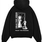 TRAVLER CHESS OVERSIZED HOODIE - BLACK