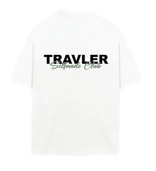 TRAVLER SELFMADE T-SHIRT - WHITE