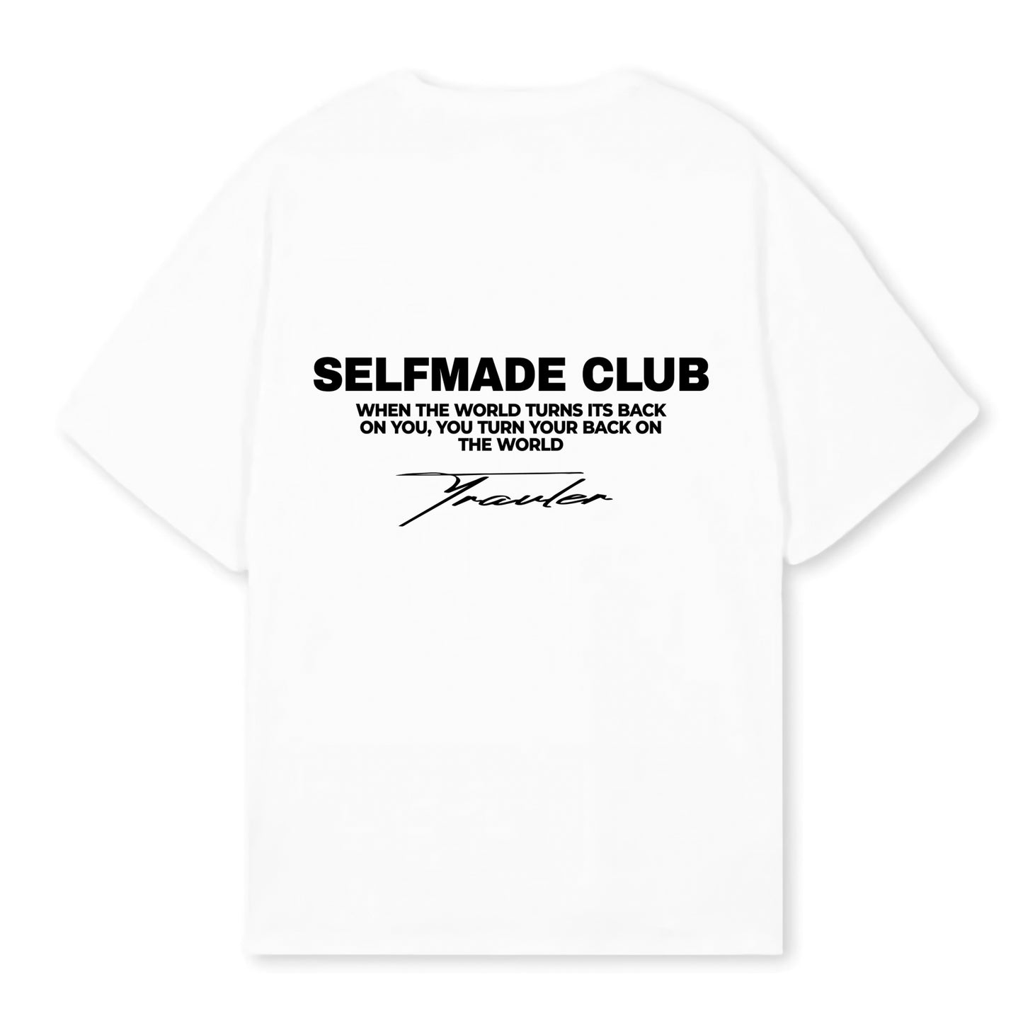 SELFMADE OVERSIZED T-SHIRT - WHITE